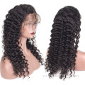Премиальный перуанский парик волос: Deep Wave Full Curace Front Wig